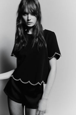 Blusa con detalles decorativos - H&m фото 2