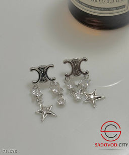 Женские серьги висюльки