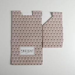 Коробка подарочная сборная, упаковка, Present, 22 х 15 х 10 см