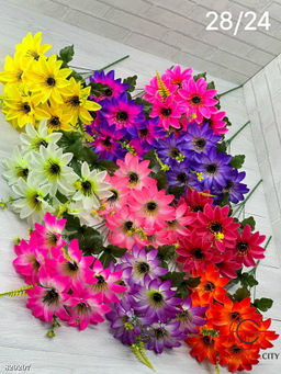 Искусственные цветы, 50 см.