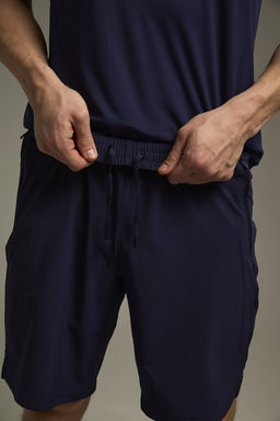 Шорты текстильные Синий - Anta фото 5