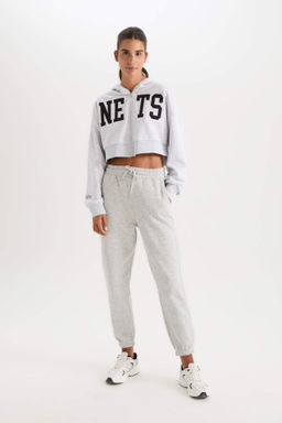 Standart Fit Kal?n Jogger Esofman Alt? Bel Paca Lastikli Basic Duz Uzun Boy - Defacto фото 7