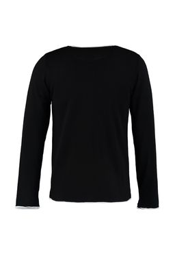 Trendyolmilla Man Lacivert Erkek Slim Fit Dar Kesim Kontrast Yaka Biyeli Kazak TMNAW21KZ2499  фото 11