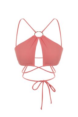 TRENDYOLMILLA Siyah Halter Yaka Aksesuarl? Bikini Ustu TBESS23BU00016  фото 7