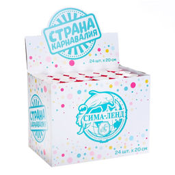 Хлопушка пружинная Поздравляем, шары, 20 см - Страна карнавалия фото 3