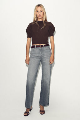 RIB KNIT SWEATER - Zara фото 13