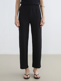 Beli Lastikli Dokulu Kad?n Pantolon