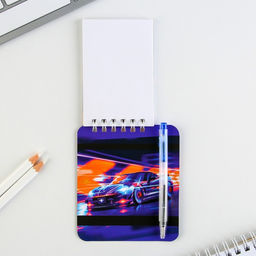 Набор Будь первым блокнот А7, 32 листа, мини-ручка синяя паста, пишущий узел 0.5 мм - Artfox фото 6