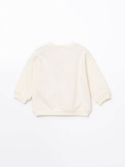 Bisiklet Yaka Bask?l? K?z Bebek Bluz