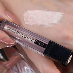 RELOUIS Тени жидкие сатиновые Satin Liquid Eyeshadow т.20 Champagne?Yes!  фото 3