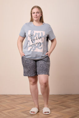 Пижама футболка и шорты М325294Пср - Елена фото 8
