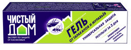 ЧИСТЫЙ ДОМ от садовых муравьев и тараканов Гель-туба 35мл