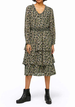 Платье, хаки - Linea tesini фото 5