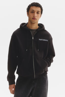 Chaqueta sudadera con capucha y motivo Loose Fit - H&m фото 4
