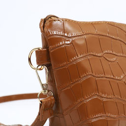 Сумка кросс-боди на молнии, цвет коричневый - Simaland фото 4