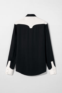 CONTRAST WESTERN SHIRT BOBBY GILLESPIE X ZARA  фото 2