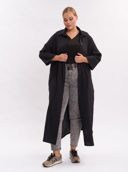 Платье из муслина PP30701BLK01