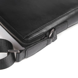 Мужская сумка, кожа, MIRONPAN 8002 Черный