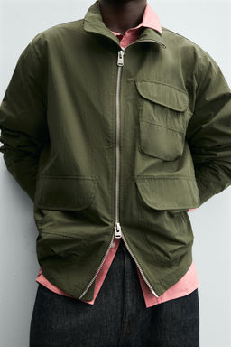TECHNICAL PARKA WITH POCKETS - Zara фото 6