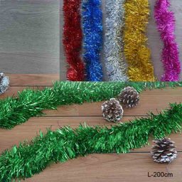 Мишура однотонная 200 см / 13-18 /уп 10/500/ микс - Галеонтрейд фото 2