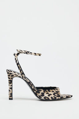 ANIMAL PRINT SANDALS - Zara фото 3