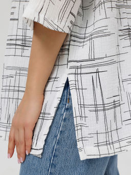 Туника женская м28 штрихи НОВИНКА - Лето-текс фото 4
