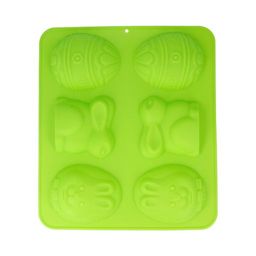 Форма силиконовая "Pan-Cake" для пирожных SPC-0033 30 x 26.5 x 2.5 см СК/Распродажа "Пасха-6 ячеек" "Пасха-6 ячеек"