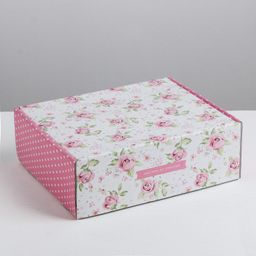 Складная коробка Светись от счастья, 27 9 21 см