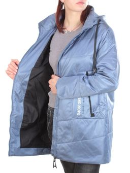 22-305 GRAY/BLUE Куртка демисезонная женская AKiDSEFRS (100 гр.синтепона) - Фабричный китай фото 9