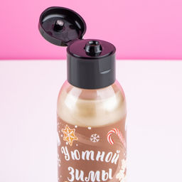 Подарочный набор новогодний женский «Тепла и Уюта»: гель для душа и пена для ванны, 2×100 мл, Чистое счастье