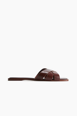 Sandalias de piel