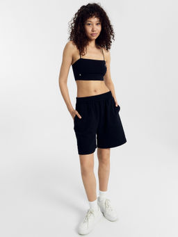 Шорты женские в черном цвете черный 132359 - Mark formelle фото 2