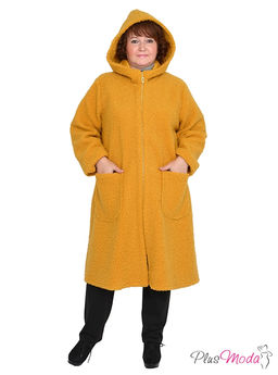 Куртка-пальто Модель №678 размеры 44-84 - Plusmoda фото 3