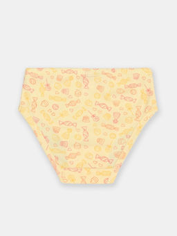 CRB wear/CWJG 10145-30 Трусы для девочки,желтый/Ex.Cherubino  фото 2