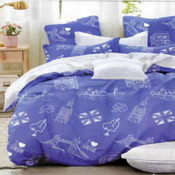 КПБ Поплин Эксклюзив (молния) - ДЖАКОМО 2 сп. с Евро простыней (на молнии с нав.70х70)