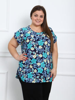 IV-CAPRIZ Мэлон - туника голубой  фото 12