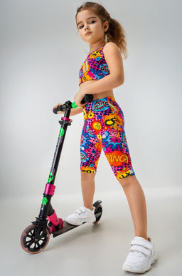 Летний костюм из бамбука для девочки Happyfox