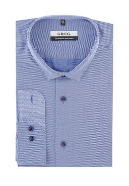 Сорочка мужская длинный рукав GREG 213/139/4517/Z/1  фото 2