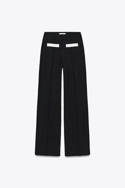 CONTRAST BOUCL_ TROUSERS - Zara фото 4