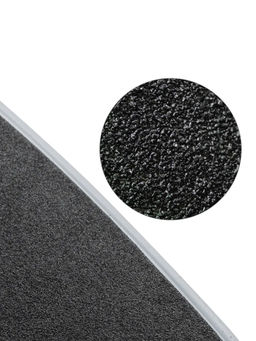 Mertz Тёрка педикюрная двусторонняя абразивная 717, 100/180 грит, голубой