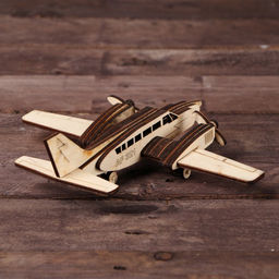 Конструктор сборный 3D модель «Самолёт. CESSNA»