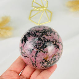 Шар из Родонита