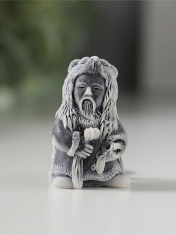 Брелок "Шаман в шкуре медведя" маленький, 4,1см