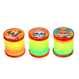 Цена за 2 шт. Пружинка - радуга «Милашки» d=5 см, в шоубоксе