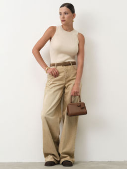 Джемпер кашемировый 06108 сливочный