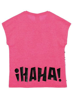 12441912 Фуфайка трикотажная для девочек (футболка)