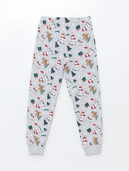 Beli Lastikli Y?lba?? Temal? Erkek ?ocuk Pijama Alt - Waikiki фото 2