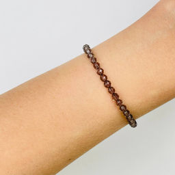 Браслет из Раухтопаза 18,5 см +