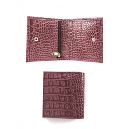 Портмоне женское Croco-ПР-917 натуральная кожа 2 отд, 6 карм, ирис кайман (252) 264739