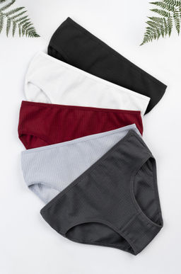 Трусы для девочки в рубчик 5шт. Happyfox